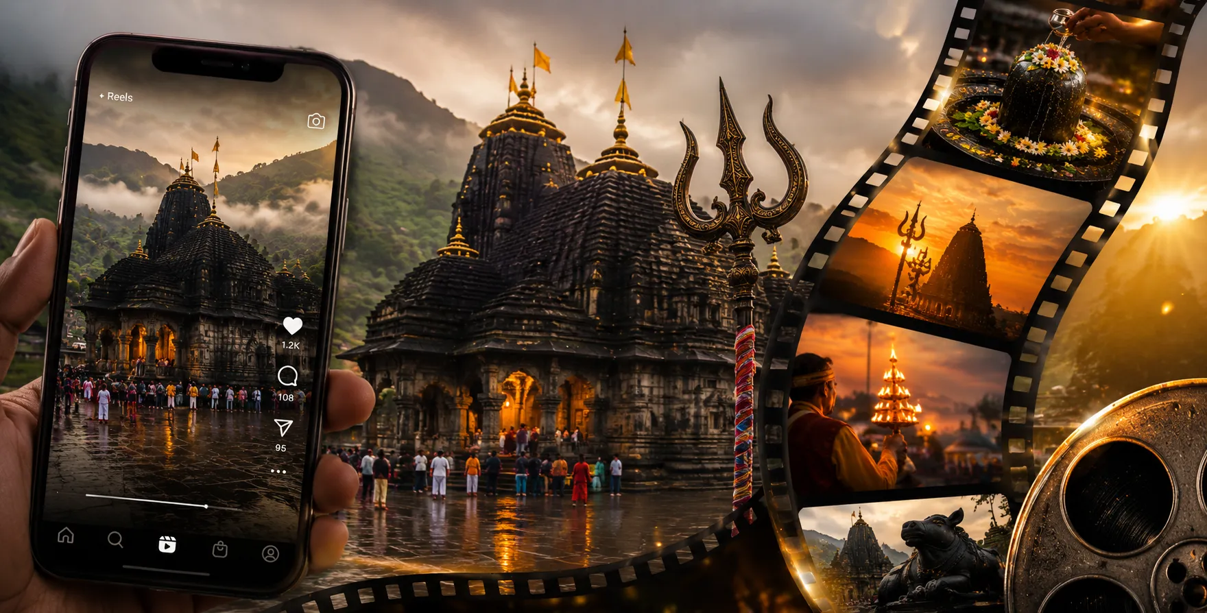 त्र्यंबकेश्वर रील चॅलेंज
